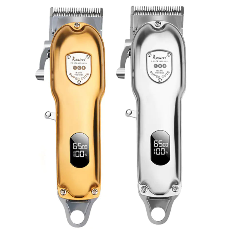 Deluxe Metal Hair Clipper with LCD