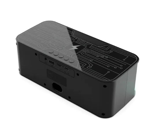 Colourful Light Bluetooth Speaker Dual Speaker Outdoor Wireless Charger