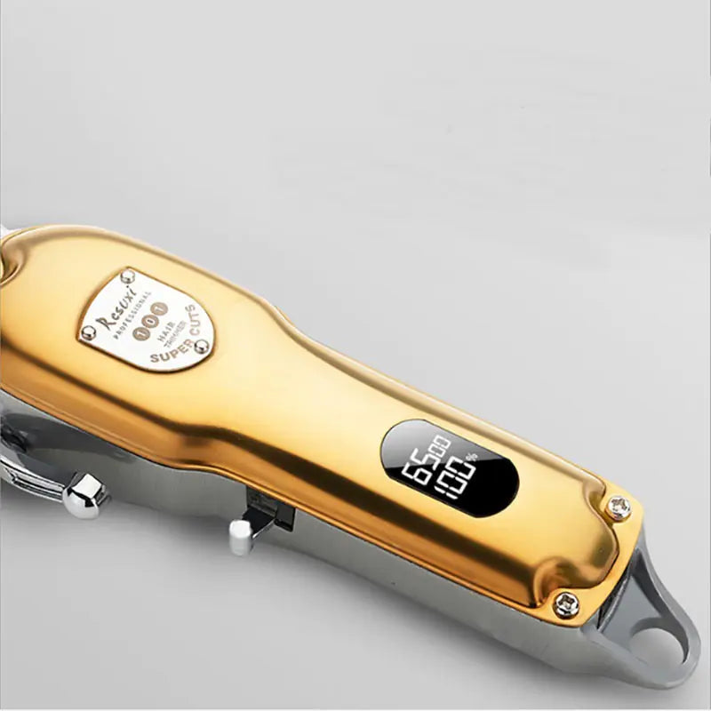 Deluxe Metal Hair Clipper with LCD